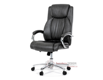 KA-F1385 GREY, kancelářské křeslo, ekokůže šedá