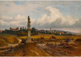A-8405 Karel Liebscher - Pohled na Kosmonosy