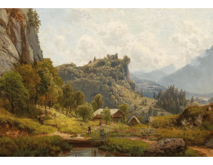 DDSO-5145 Joseph Schoyerer - Podhorská krajina