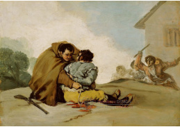D-7191 Francisco de Goya - Mnich Pedro rozvazující pouta