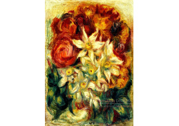 D-9948 Pierre-Auguste Renoir - Kytice narcisů a růží