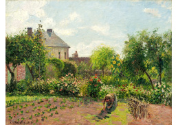 VCP-354 Camille Pissarro - Malířova zahrada u Eragny
