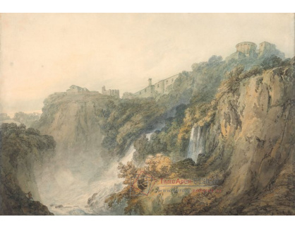 VTR-61 Joseph Mallord William Turner - Vodopády a Sybilin chrám v Tivoli