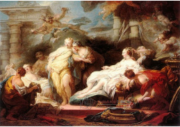 VJHF 28 Jean-Honoré Fragonard - Psyché chlubící se dárky a Amor