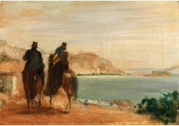 A-205 Edgar Degas - Promenáda u moře