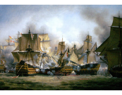A-3087 Louis-Philippe Crépin - Le Redoutable v bitvě u Trafalgaru