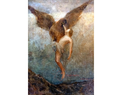 D-8703 Odilon Redon - Únos Ganymede