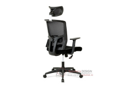 KA-B1013 BK, kancelářská židle, látka mesh černá