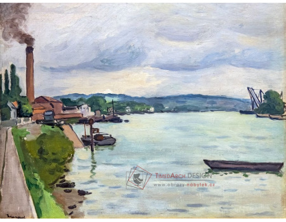 A-3347 Albert Marquet - Na Seině v Rouen