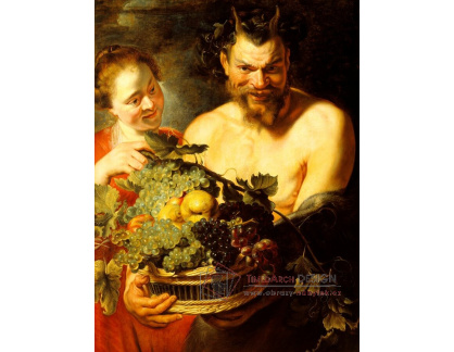 A-8088 Peter Paul Rubens - Faun a nymfa