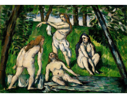 D-7501 Paul Cézanne - Čtyři koupající se ženy