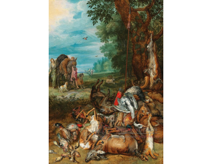 D-8650 Jan Brueghel a Hieronymus Francken - Návrat z lovu