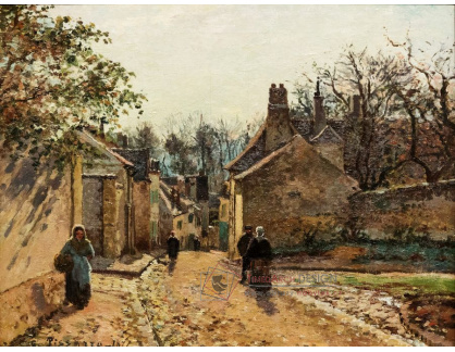 VCP-324 Camille Pissarro - Cesta k náměstí