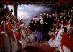 VANG270 Henry Nelson O Neil - Příjezd princezny Alexandry do Gravesend, 7. března 1863