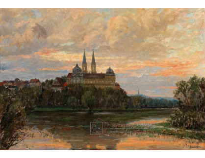 DDSO-1119 Gustav Bamberger - Pohled na Klosterneuburg