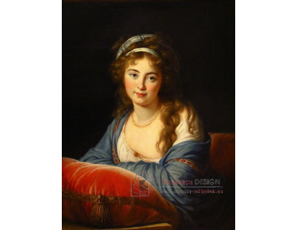 PORT-122 Elisabeth Vigee-Lebrun - Portrét komtesy Skavronske