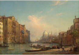 A-7565 Louis Mecklenburg - Slavnost na Canal Grande v Benátkách