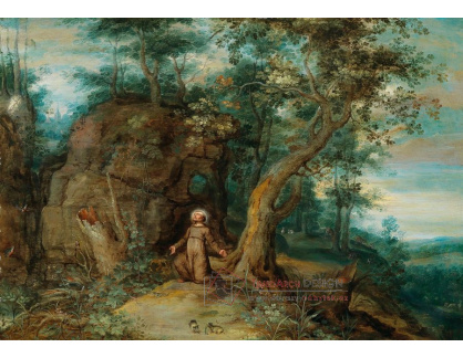 DDSO-3676 Jan Brueghel - Svatý František v divočině