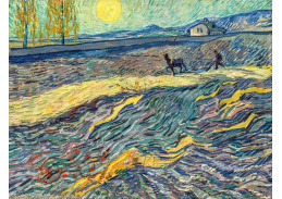 VR2-27 Vincent van Gogh - Rolník orající pole