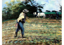 VCP-382 Camille Pissarro - Rozsévač v Montfoucault