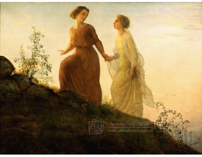 VF14 Louis Janmot - Báseň duše, na hoře