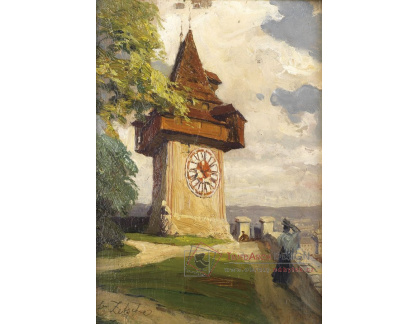 VSO1426 Eduard Zetsche - U věže s hodinami v Grazu