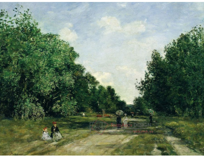 SO IX 507 Eugene Boudin - Park Cordier v Trouville