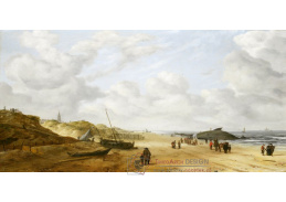 A-3849 Hendrick van Anthonissen - Pohled na Scheveningen Sands