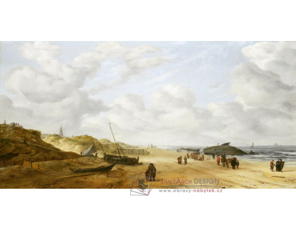 A-3849 Hendrick van Anthonissen - Pohled na Scheveningen Sands