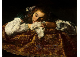 SO XII-97 Domenico Fetti - Spící dívka
