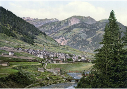 Fotochrom VF 10 Airolo, Švýcarsko