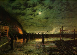 A-4309 John Atkinson Grimshaw - V nebezpečí