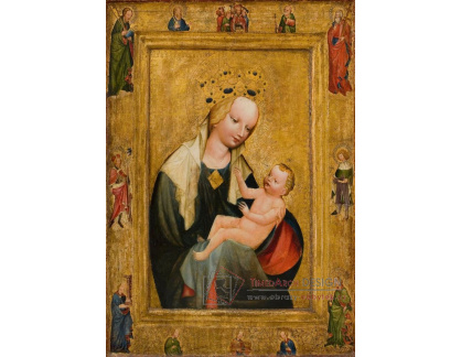 A-4926 Neznámý autor - Madonna svatotrojická