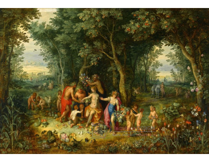 DDSO-3692 Jan Brueghel - Venuše, Ceres a Bacchus