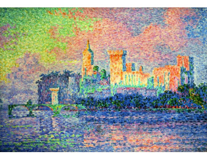 DDSO-4090 Paul Signac - Papežský palác v Avignonu