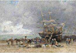 D-7161 Eugene Boudin - Návrat Terre-Neuvier
