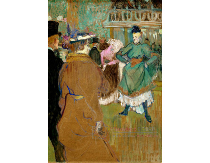 D-7882 Henri de Toulouse-Lautrec - Quadrille v Moulin Rouge