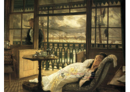 R16-91 James Tissot - Procházející bouřka