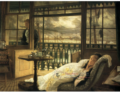 R16-91 James Tissot - Procházející bouřka