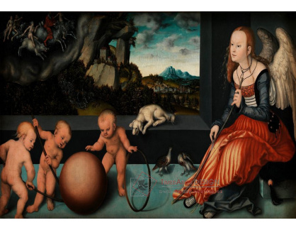 VlCR-200 Lucas Cranach - Melancholie