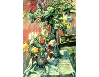 VLC 61 Lovis Corinth - Šeříky a tulipány