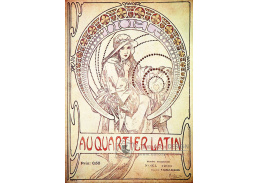 VAM54 Alfons Mucha - Au Quartier Latin