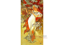 VAM105 Alfons Mucha - Spring