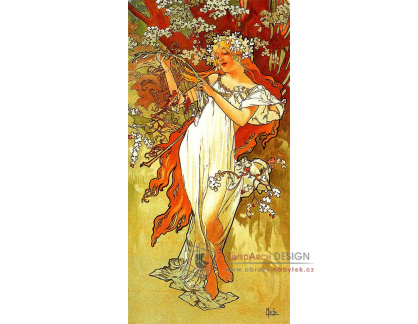 VAM105 Alfons Mucha - Spring