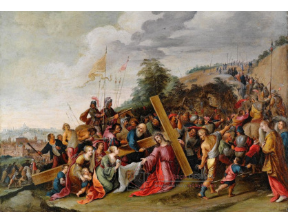 DDSO-691 Hieronymus Francken - Veronika nabízí závoj Kristovi