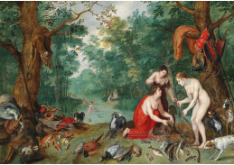 DDSO-1667 Jan Brueghel - Diana a její nymfy po lovu