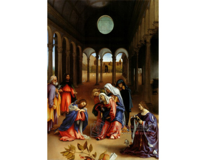 VLL 16 Lorenzo Lotto - Rozloučení Krista s Marii