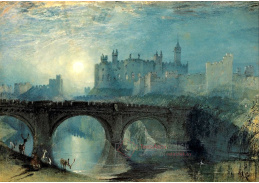 SO XIV-331 Joseph Mallord William Turner - Hrad Alnwick