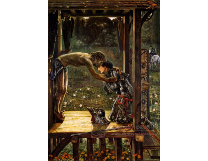 XV-444 Edward Burne Jones - Milosrdný rytíř