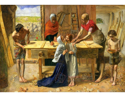 KO IV-202 John Everett Millais - Kristus v domě svých rodičů